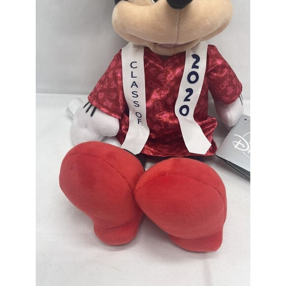 Disney Parks Minnie Mouse Graduation Class 2020 Plush Stuffed Animal New w Tag - Picture 9 of 16